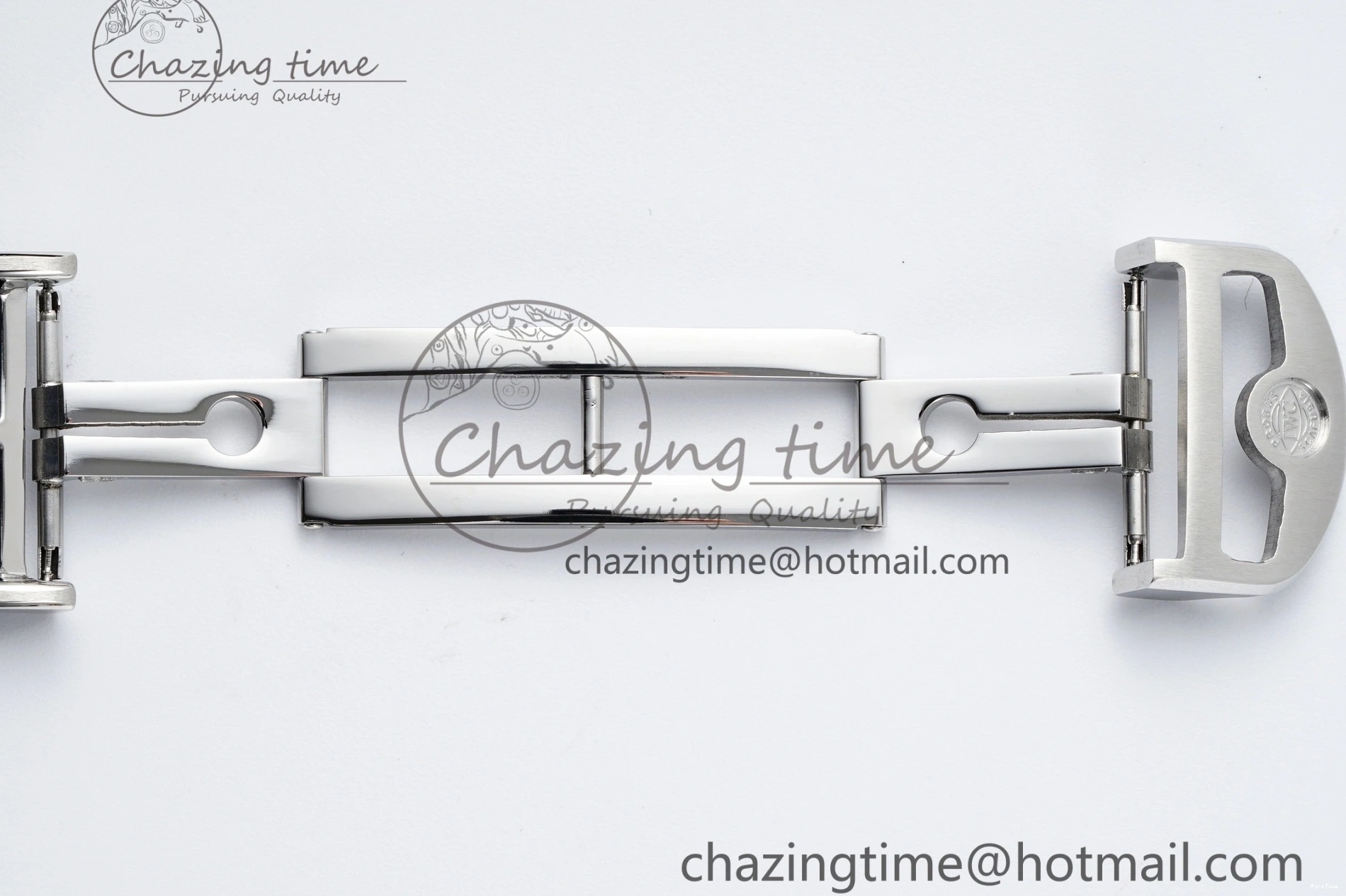 MIROTIME 0206 Portuguese Chrono IW371620 APSF 1:1 Best Edition White Blue Dial on Blue Leather Strap A MultiPurpose 7039